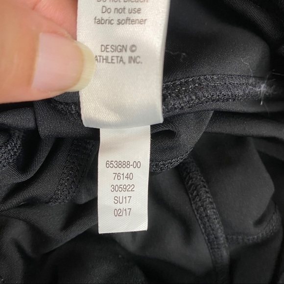 Athleta Precision 7/8‎ Ankle Tight Leggings Black - Picture 10 of 13
